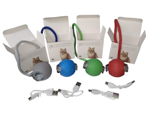 Pelota interactiva para gatos